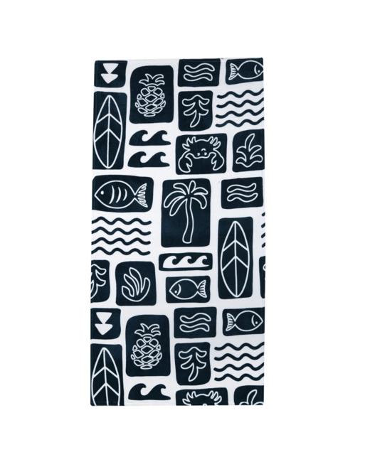 Serviette De Plage En Coton Éponge