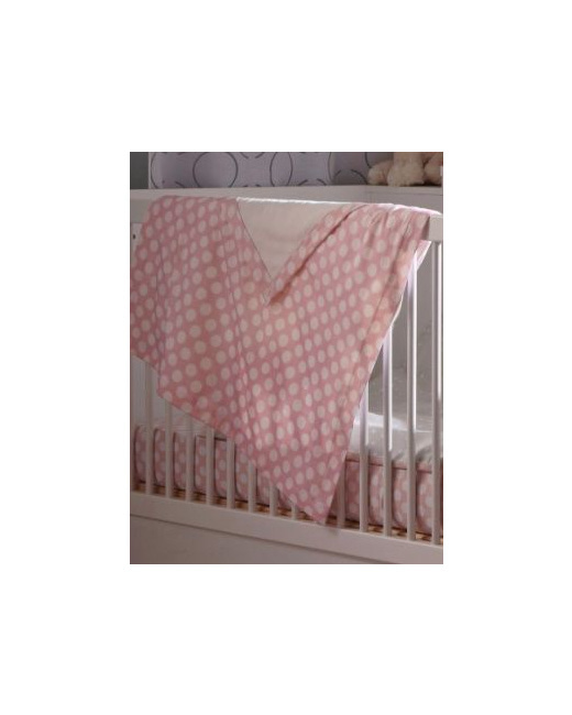 Couverture reversible bebe theme Nuages 