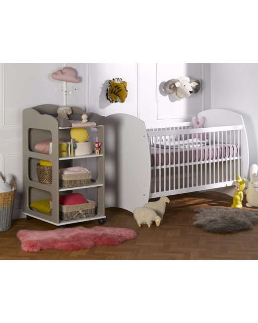 Petite chambre bébé Médéa couchage 70x140