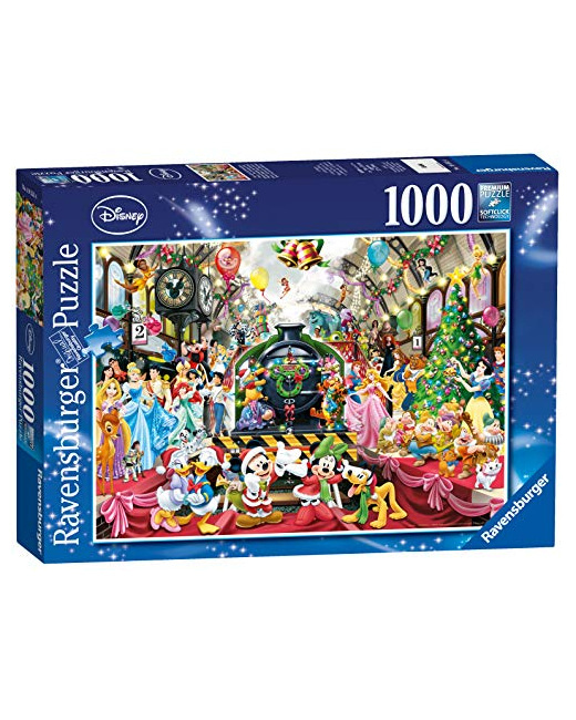 Puzzle - Tous à bord pour Noël - Disney - 1000 pièces