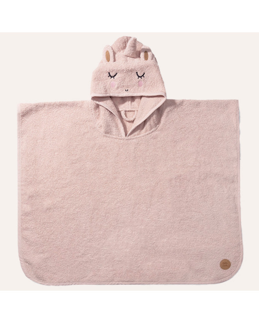 Poncho de bain bébé licorne Lara