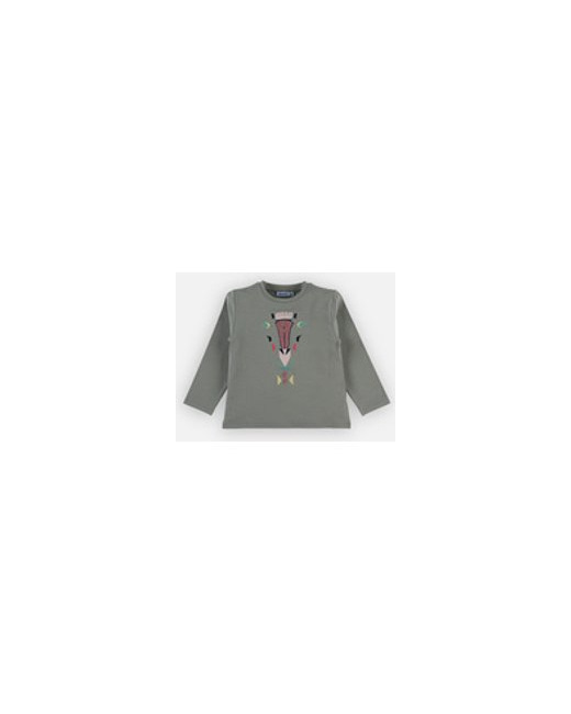 T-shirt en coton girafe