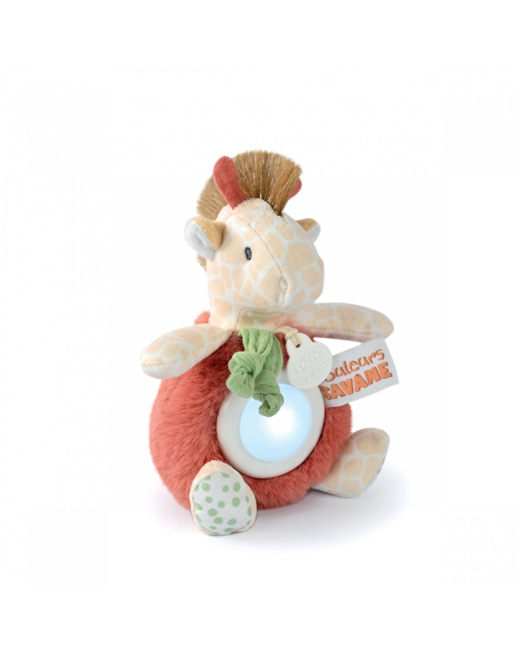 Peluche veilleuse Savane Girafe