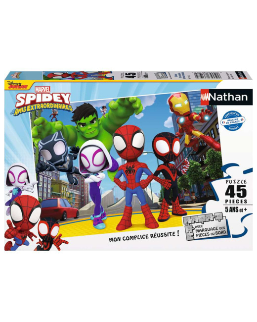 Puzzle Spidey et ses amis extraordinaires - de 5 ans