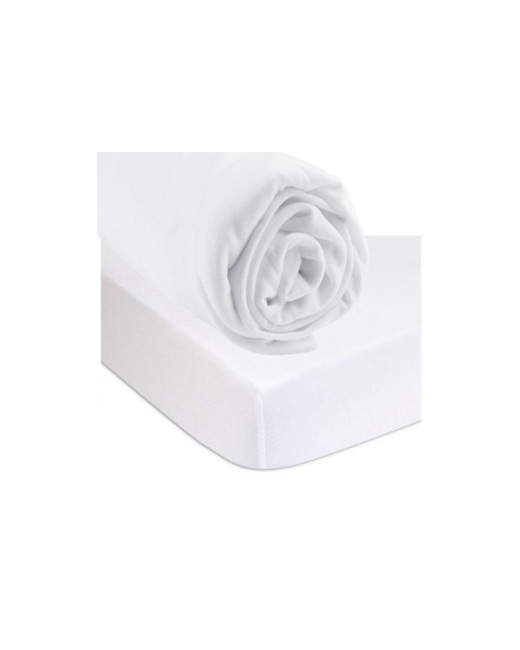 Drap housse 90x140 cm bambou + alèse éponge bambou