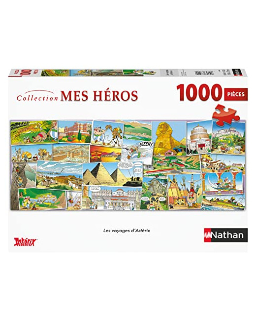 Puzzle - Les voyages d'Astérix - 1000 pièces