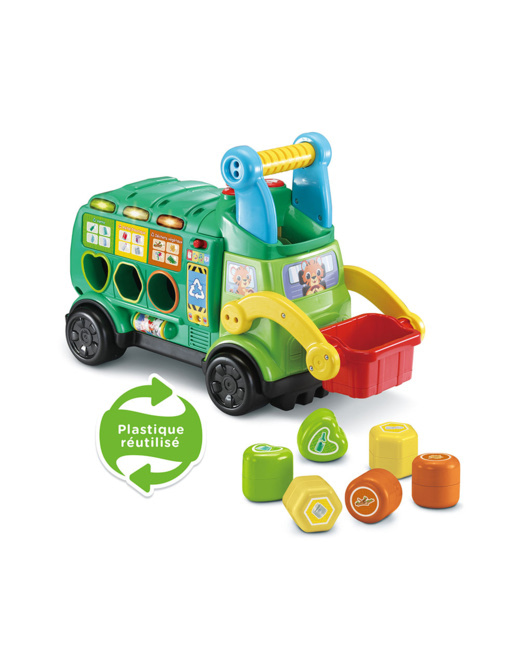 Maxi camion poubelle Recyclo'formes