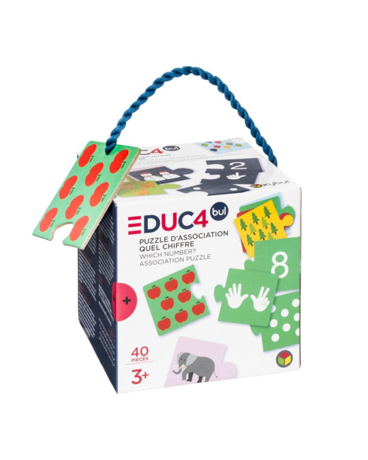 Puzzle d'association quel chiffre