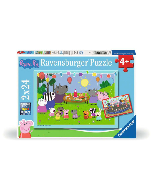 Puzzle Place à la fête ! / Peppa Pig - de 4 ans