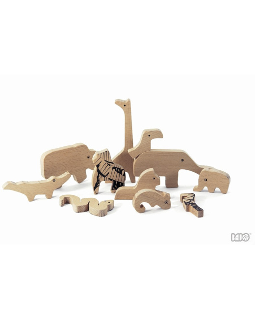 Jouet en bois - Puzzle Jungle