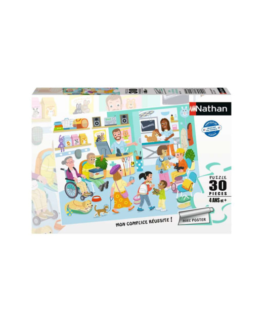Puzzle Dans la clinique vétérinaire - de 4 ans