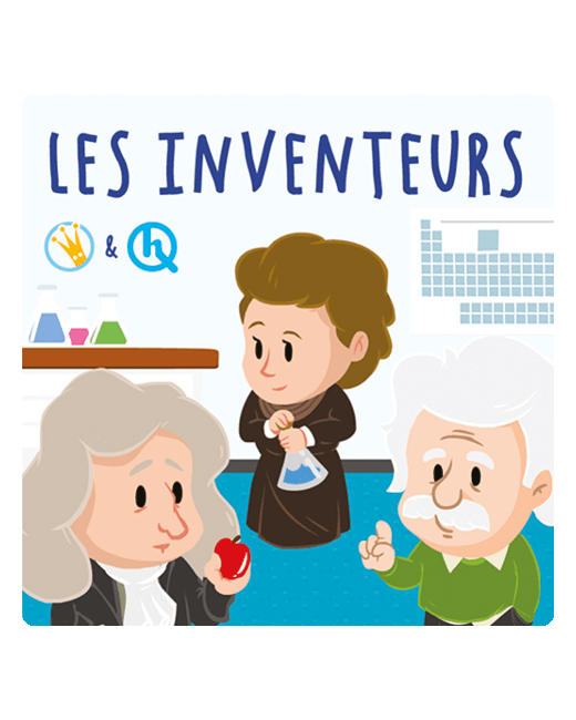 Livre audio enfant - Les Inventeurs