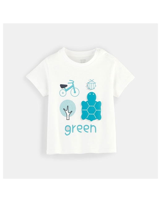 T-shirt couleur à motif
