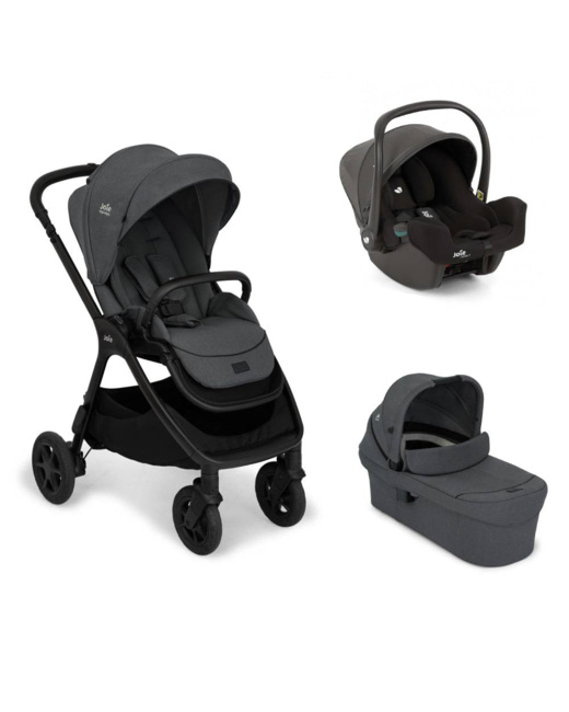 Poussette trio finiti signature + siège auto i-snug 2 + nacelle ramble signature xl