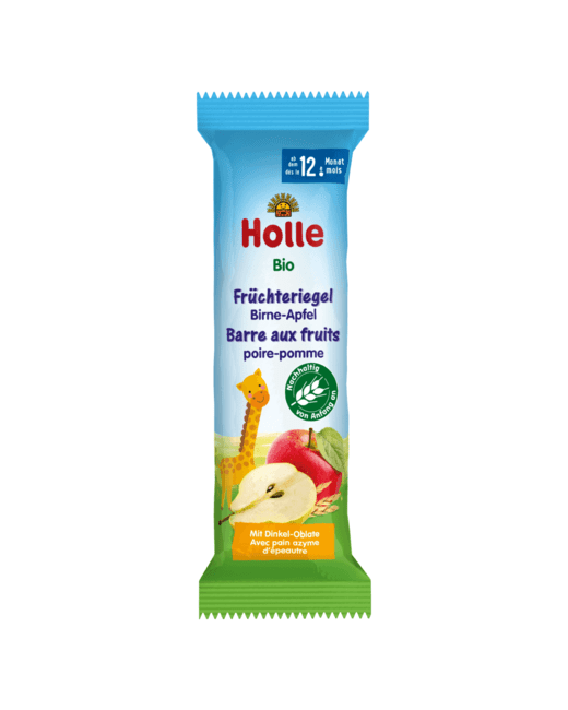 Barre bio aux fruits pomme-poire