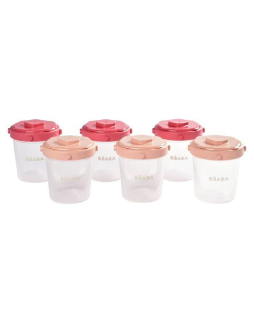 Lot de 4 Portions conservation Clip