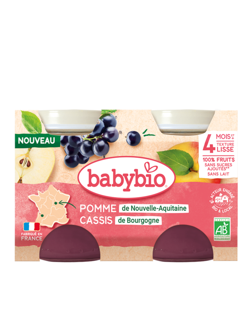 Pomme de Nouvelle-Aquitaine Cassis de Bourgogne