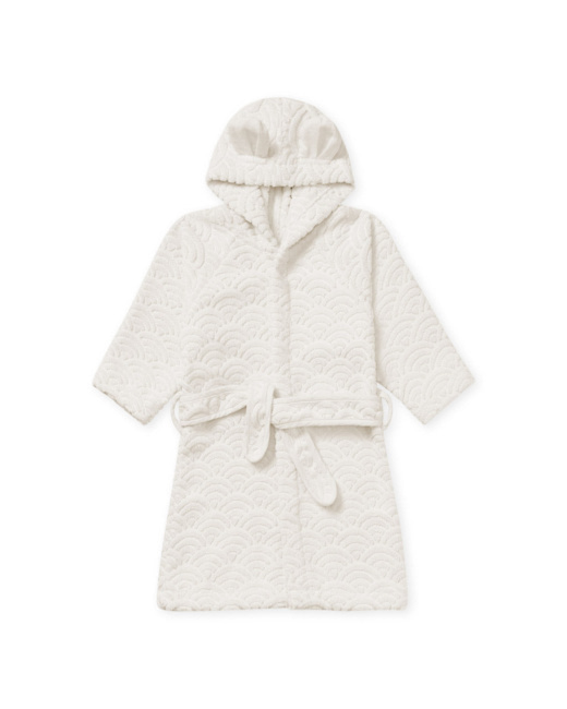 Peignoir à capuche avec oreilles