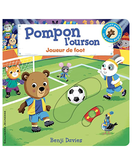 Livre Pompon L'Ourson : Joueur De Foot