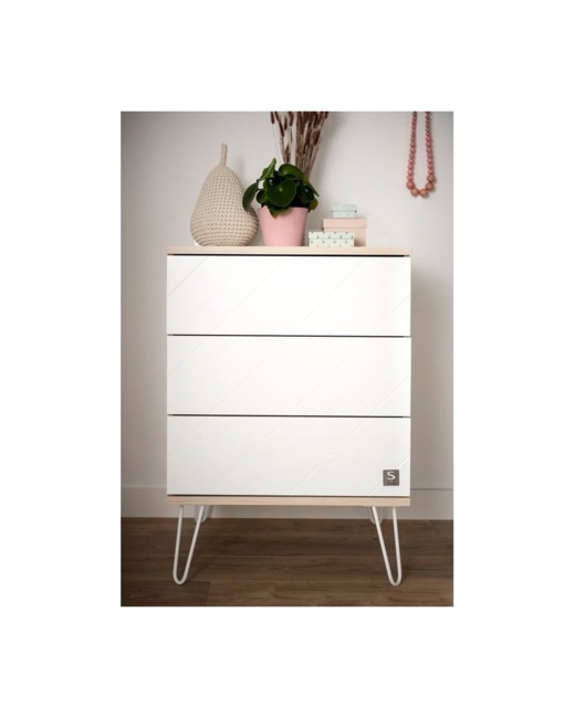 Petite commode 3 tiroirs Happy