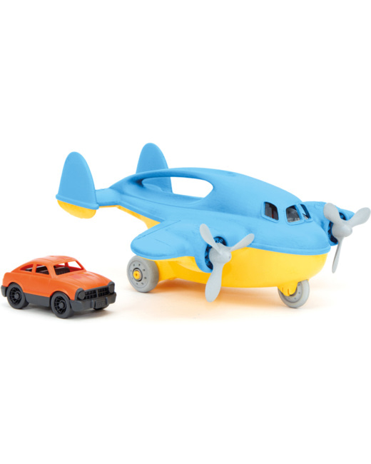 Avion cargo et mini voiture