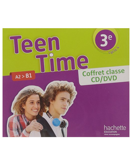 Teen Time anglais cycle 4 / 3e - Coffret CD/DVD classe - éd. 2017
