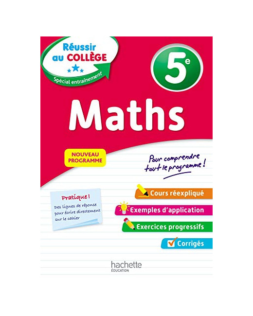 Réussir au collège - Maths 5e
