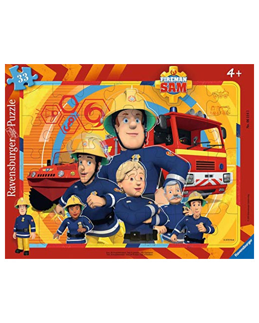 Puzzle - Sam le pompier - 33 pièces