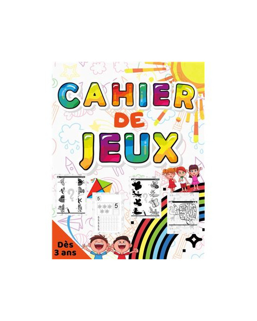 Livre Cahier de jeux