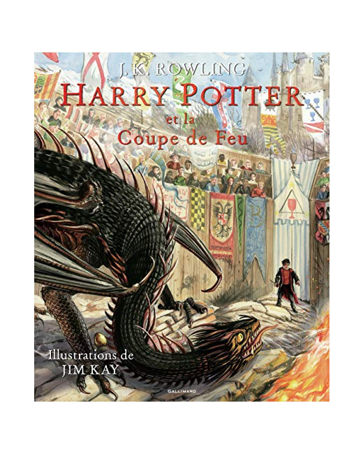 Livre Harry Potter Et La Coupe De Feu - Version Illustree
