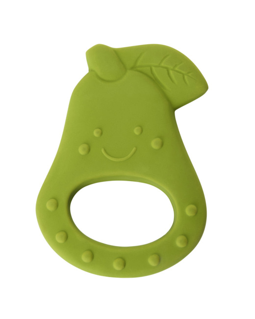 Anneau de dentition en caoutchouc Pear