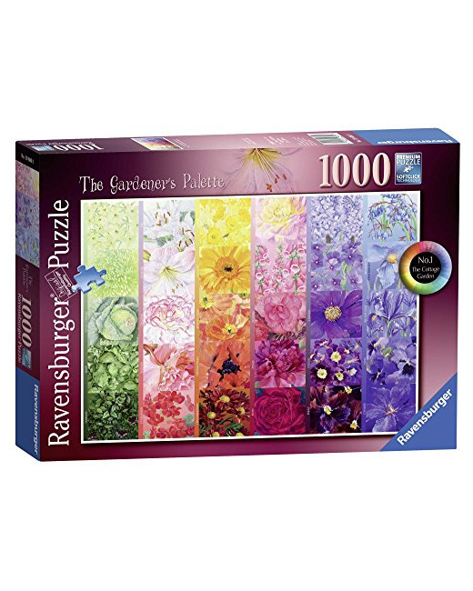 Puzzle - The Gardener Palette N°1 - Jardin Cottage - 1000 pièces