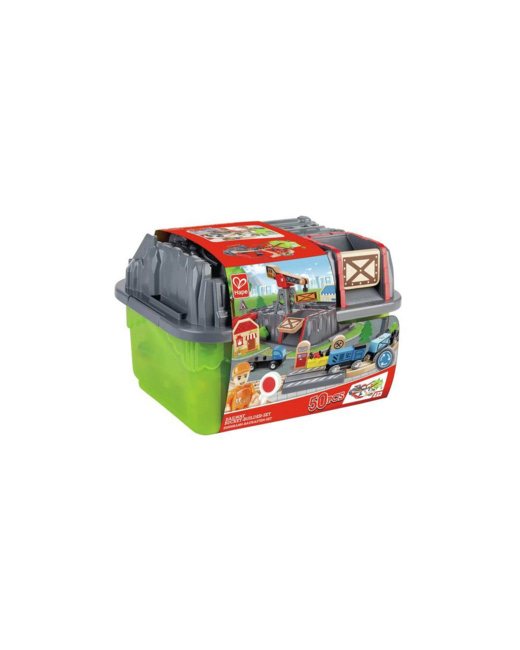 Coffret de train 2 en 1 construis ta ville