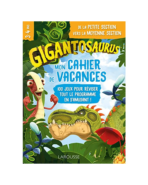 Mon cahier de vacances Gigantosaurus PS-MS