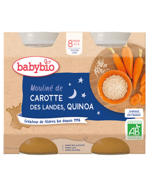 Bonne Nuit Mouliné de Carotte des Landes & Quinoa