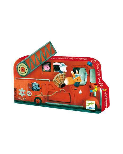 Puzzle pompier 16 pièces