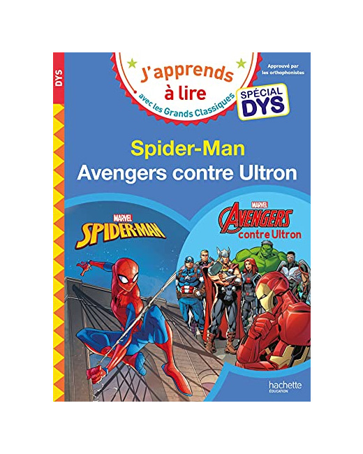 Disney - Marvel - Spécial DYS (dyslexie) : Spiderman/Avengers