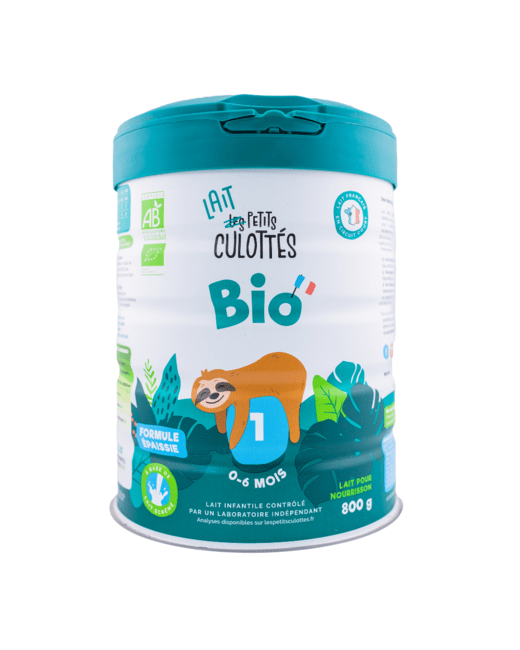 Lait formule épaissie 1er âge bio pour nourrisson de 0 à 6 mois