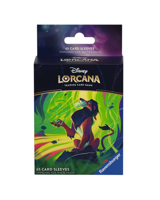 Disney Lorcana S6 - Protège-cartes Scar - de 8 ans