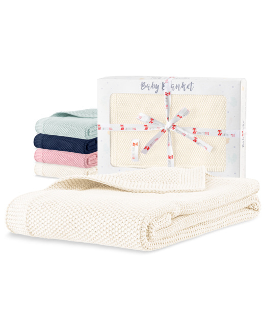 Couverture bébé en coton biologique