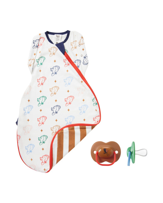 Coffret Cadeau Gigoteuse D’Emmaillotage Et Sucette Édition Limitée