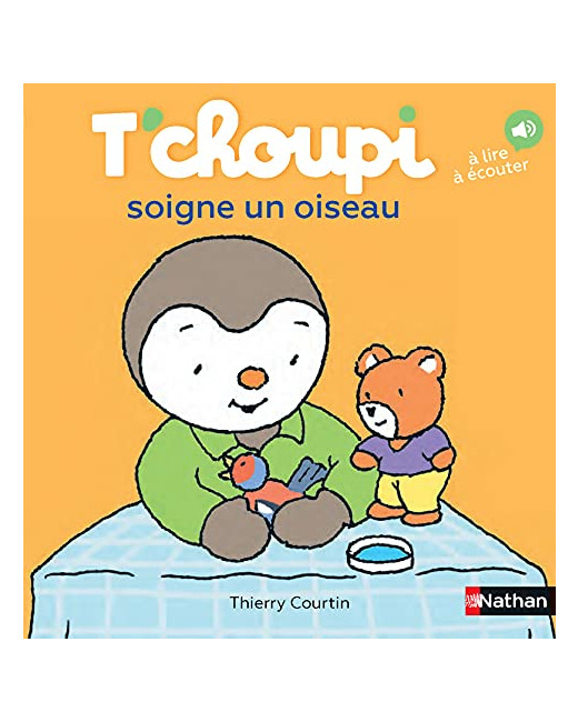 T'choupi soigne un oiseau