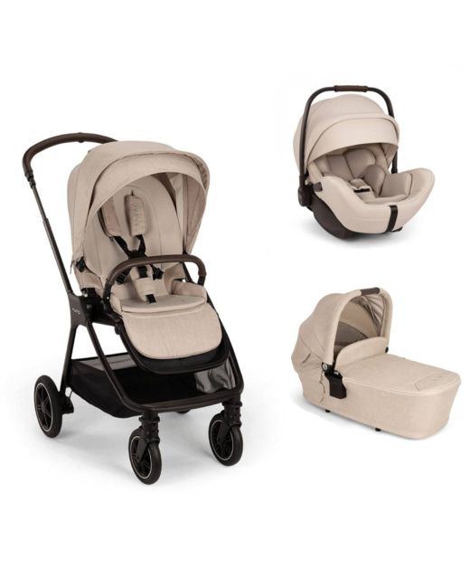 Poussette Trio Triv Next + Siège auto Arra Flex + Nacelle Lytl
