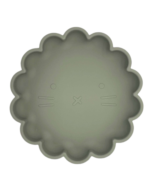 Assiette en silicone avec ventouse Ylana