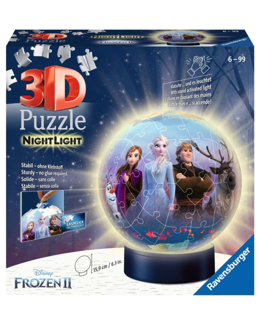 Puzzle Disney La Reine des Neiges 2 illuminé - de 6 ans