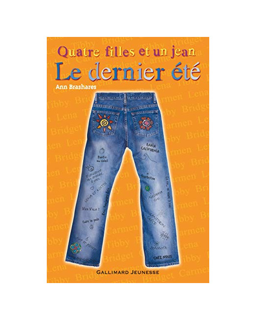 Livre Quatre Filles Et Un Jean, Iv : Le Dernier Été