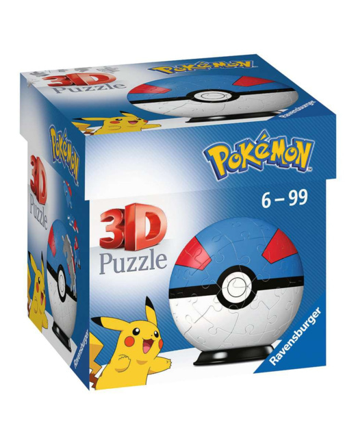 Puzzle Pokémon - Super Ball - de 6 ans