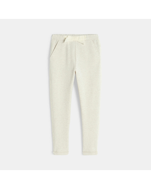 Jogging chic beige fille