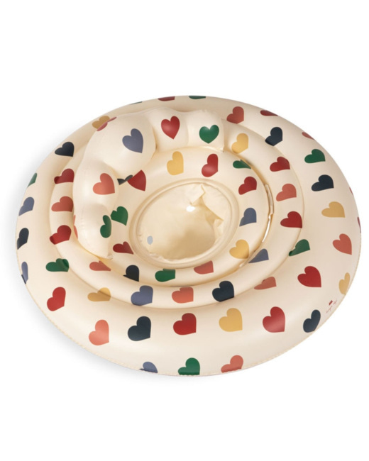 Bouée bébé bon cœur coloré