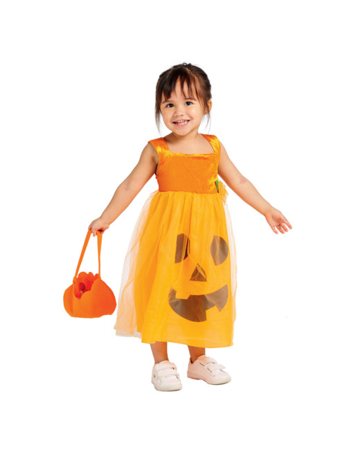 Déguisement Robe citrouille 2-4 ans by Imagibul